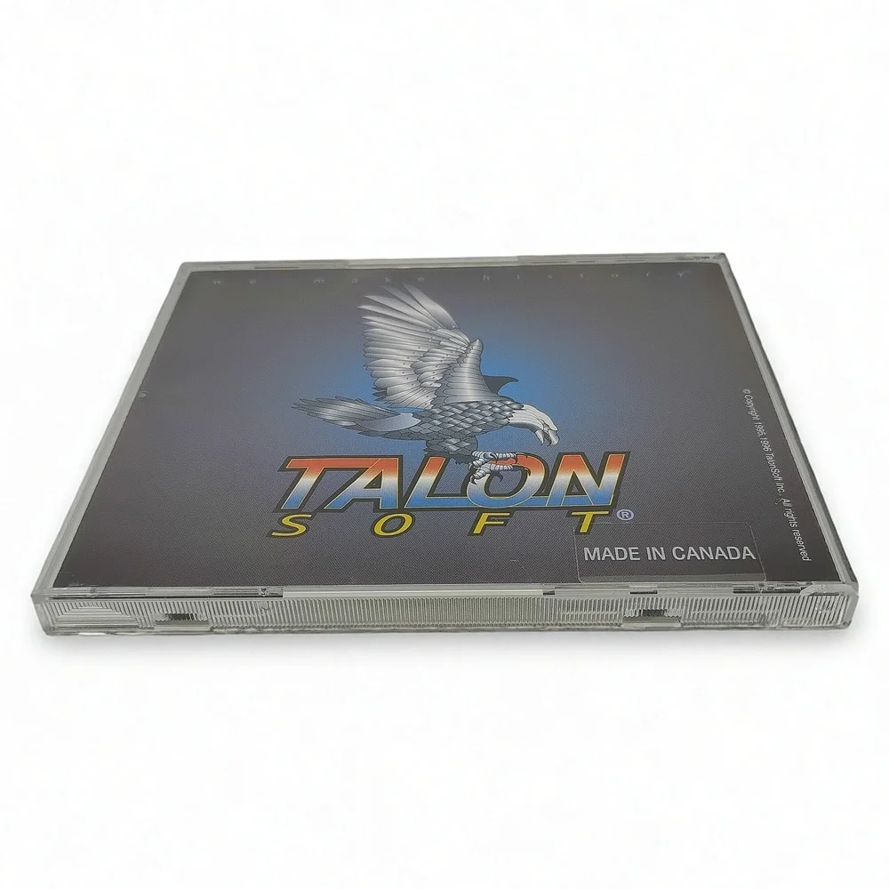 Vintage 1996 TalonSoft Age of Sail PC Game Big Box Naval Combat Strategy Sim